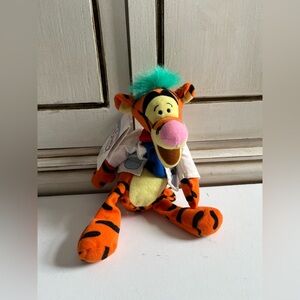 Disney Mini Bean Bag Mad Scientist Tigger 9" Plush by Disney Collectible soft